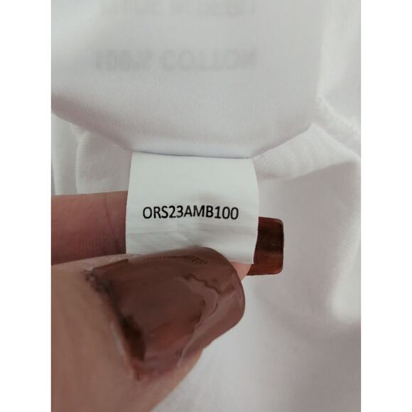 Onward Reserve Polo Men Size M* Perry Long Sleeve White Versatile Pullover Shirt - Picture 8 of 11